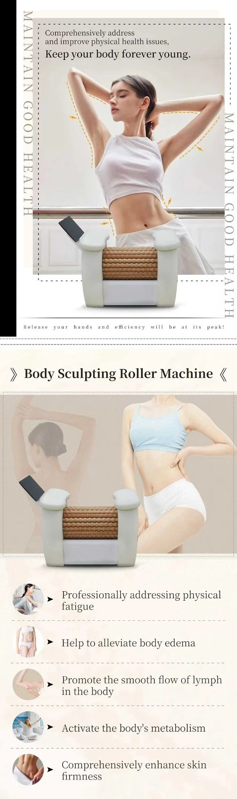 Body Sculpting Roller Machine price