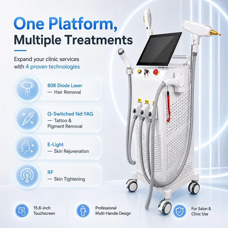 Four-in-One Multifunctional Laser Beauty System – Advanced Solution For Modern Aesthetic Clinics factory